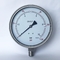 Semua Stainless Steel 150 Psi Pressure Gauge 10 Bar CL 1.0 Silicone Oil Filled Manometer