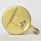 63mm Golden Case 16 Bar Pompa dan Kompresor Manometer Pengukur Tekanan Utilitas Internal Kuningan