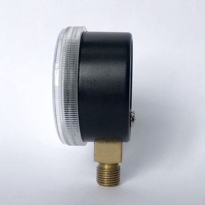 ABS Case Bottom Mount Pressure Gauge 40mm 400 Bar Manometer Industri
